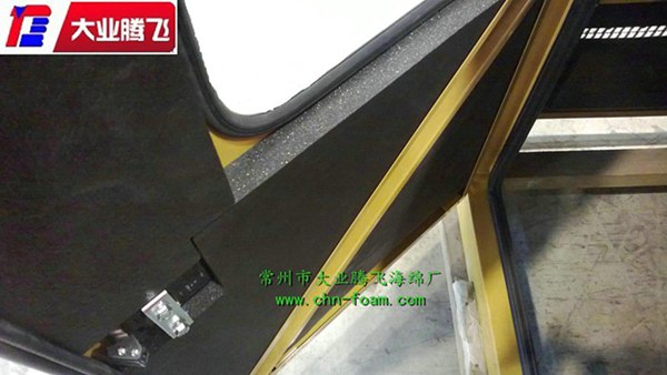 復膜海綿黑色復PU膜消音海綿