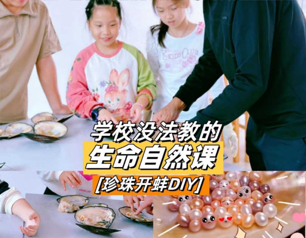 蘇州三六六社會實踐戶外拓展探索自然生命蚌殼中的奧秘體驗活動