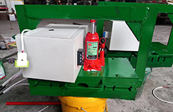 路橋配件橡膠止帶接頭焊接機隧道鋼邊止帶接頭熱熔機硫化機