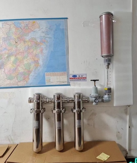 避難硐室過濾器 井下避難硐室壓風(fēng)系統(tǒng)三級不銹鋼過濾器