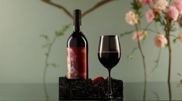 緋虹葡萄酒干紅翁虹**言750ml國產赤霞珠紅酒品牌